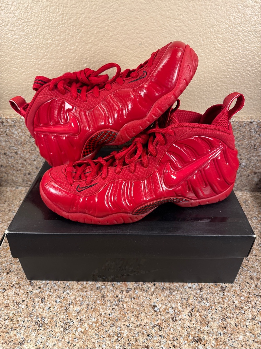 Nike Foamposite Pro gym red “Red October” size 10 men